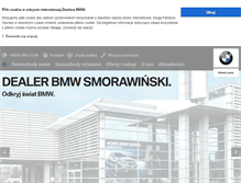 Tablet Screenshot of bmw-smorawinski.pl